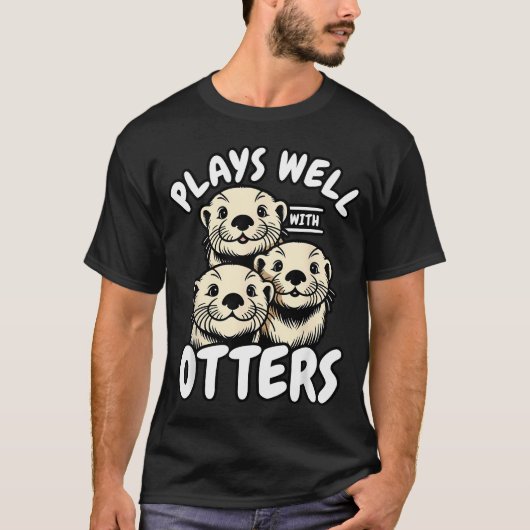 T-shirt Joue Bien Avec (Devant)