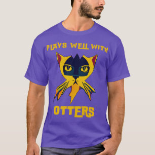 T-shirt Joue Bien Avec Les Loutres