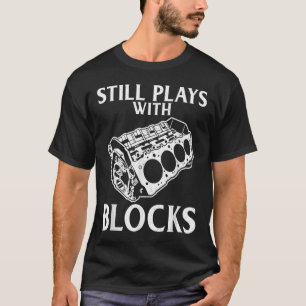 T-shirt Joue encore avec Blocs Réparation Mécanicien