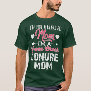 T-shirt Joue Verte Conure Maman Je Ne Suis Pas Une Maman R