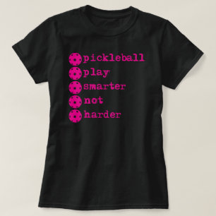 T-shirt Jouer au basket plus intelligent, pas plus dur, ro