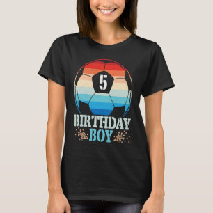 T-shirt Jouer au football Joyeux Joueur d'anniversaire 5 a