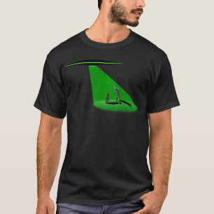 T-shirt Jouer au golf d'aliens