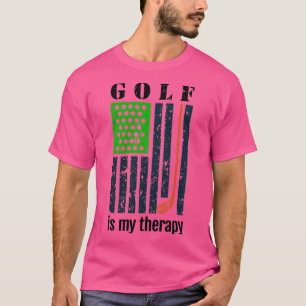 T-shirt Jouer au golf est ma thérapie 1