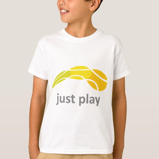 T-shirt Jouer Au Tennis (Devant)