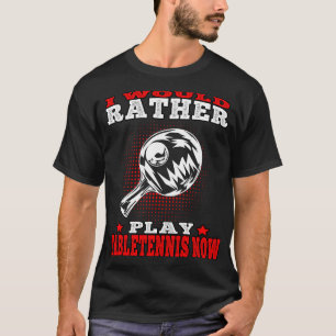 T-shirt jouer au tennis de table Young Table Tennis Player