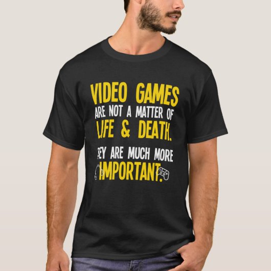 T-shirt Jouer aux jeux vidéo PC Console Gamer Geek 1 (Devant)