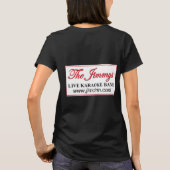 T-shirt Jouer Avec La Chemise Jimmys Pour Dames (Dos)