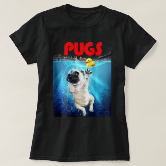T-shirt Jouer avec un jouet en caoutchouc pour chien de Ca (Design devant)