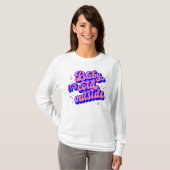 T-shirt Jouer bébé, c’est froid en hiver (Devant entier)