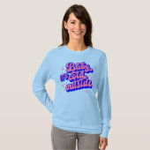 T-shirt Jouer bébé, c’est froid en hiver (Devant entier)