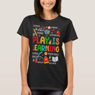 T-shirt Jouer, c'est apprendre maternelle préscolaire Ense