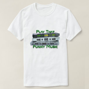 T-shirt Jouer Cette Musique Funky (variante) Une Chemise M