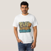 T-shirt Jouer, conquérir, célébrer (Devant entier)