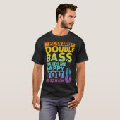 T-shirt Jouer Double Basse Double Basse Lecteur (Devant entier)