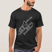T-shirt Jouer du jazz (Devant)