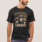 T-shirt Jouer est mon cardio (Devant)