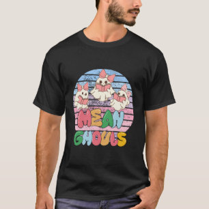 T-shirt Jouer Ghosts mignon Ghost Mean Ghouls Halloween