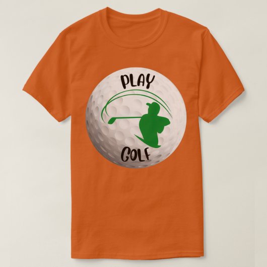 T-shirt Jouer Golf Triblend (Design devant)