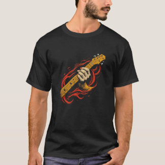 T-shirt Jouer Guitare Guitariste Musique Vie amusante
