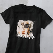 T-shirt Jouer moderne simple Grunge Personnalisé Photo pou