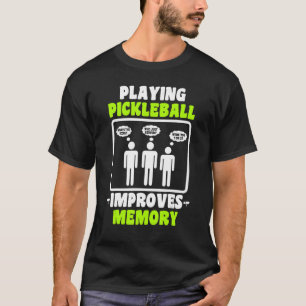 T-shirt Jouer Pickleball Pickleball Joueurs Hommes