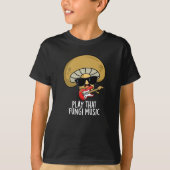 T-shirt Jouer que les champignons musique drôle champignon (Devant)