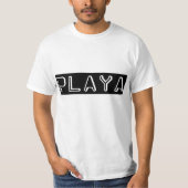 T-shirt Jouer sur Playa (Devant)