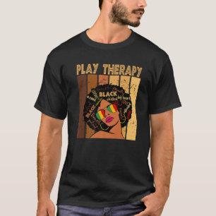 T-shirt Jouer Thérapie Afro Africaine Américaine Femmes No
