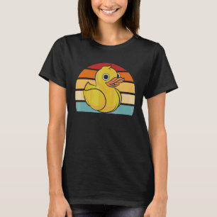 T-shirt Jouet de bain à canard rétro Canard Canard canard 