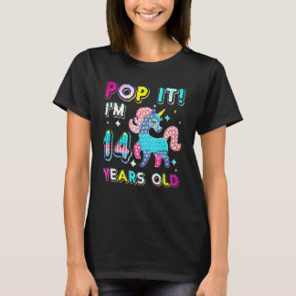T-shirt Jouet fidget pour 14e anniversaire Fille 14 ans