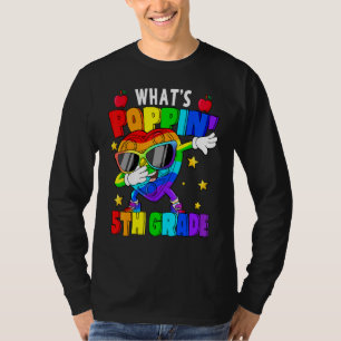 T-shirt Jouet Fidget Quel Poppin 5e année 100e jour de Sch