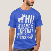 T-shirt Jouet Fox Terrier Chien Chien Chien Chien Chien Ch (Devant)