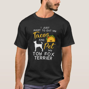 T-shirt Jouet Fox Terrier Chien Tacos Louvain propriétair