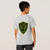 T-shirt Jouet Jouet Jeu de canon Bataille (Dos entier)