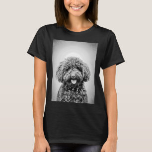 T-shirt Jouet Poodle Chien Bw Vintage D88