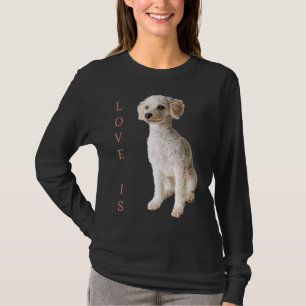 T-shirt Jouet Poodle Chien Maman Papa Aimer Animal de comp