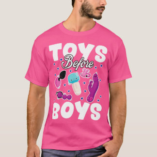 T-shirt Jouets Avant Les Garçons Drôle Humour Adulte Femme
