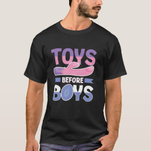 T-shirt Jouets avant les garçons Drôle Humour féminin Emba