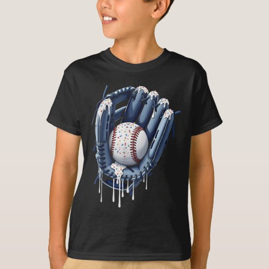 T-shirt Jouets de baseball Glove Ice Cream Driam Jeune SPO (Devant)