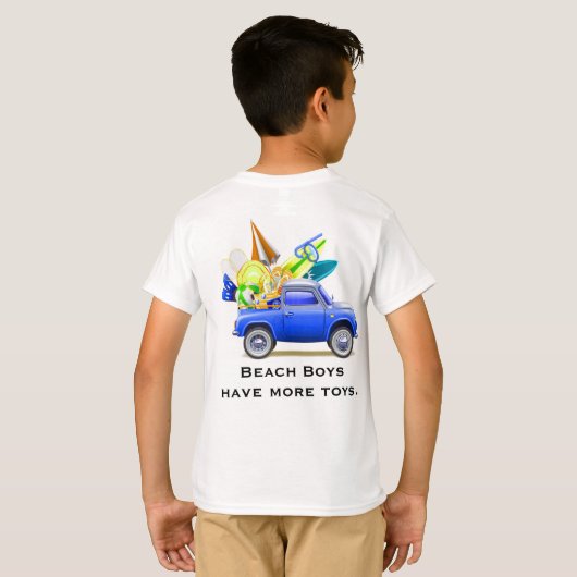 T-shirt Jouets de Beach Boys (Dos entier)
