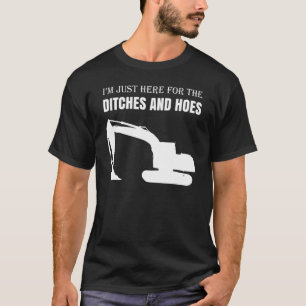 T-shirt Jouets et accessoires d'excavateur, goujons et Ho 