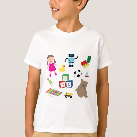 T-shirt Jouets pour enfants Motif (Devant)