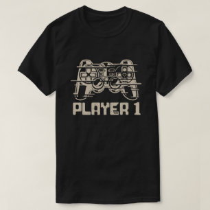 T-shirt Joueur 1 Joueur 2 Joueur correspondant Couple