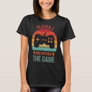 T-shirt Joueur 2 a rejoint la partie Gamer Nouveau