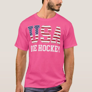 T-shirt Joueur américain de hockey sur glace américain