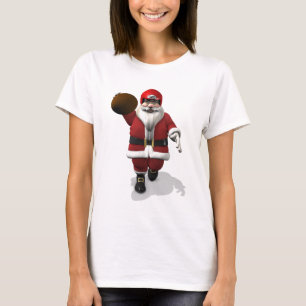 T-shirt Joueur américain du Père Noël