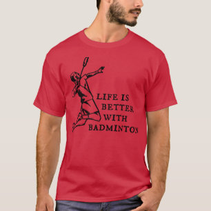 T-shirt Joueur Badminton