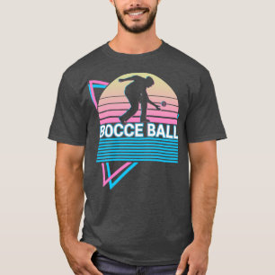 T-shirt Joueur Bocce Rétro