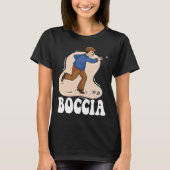 T-shirt Joueur Boccia Vêtements Avec Boccia Balls Boccia (Devant)